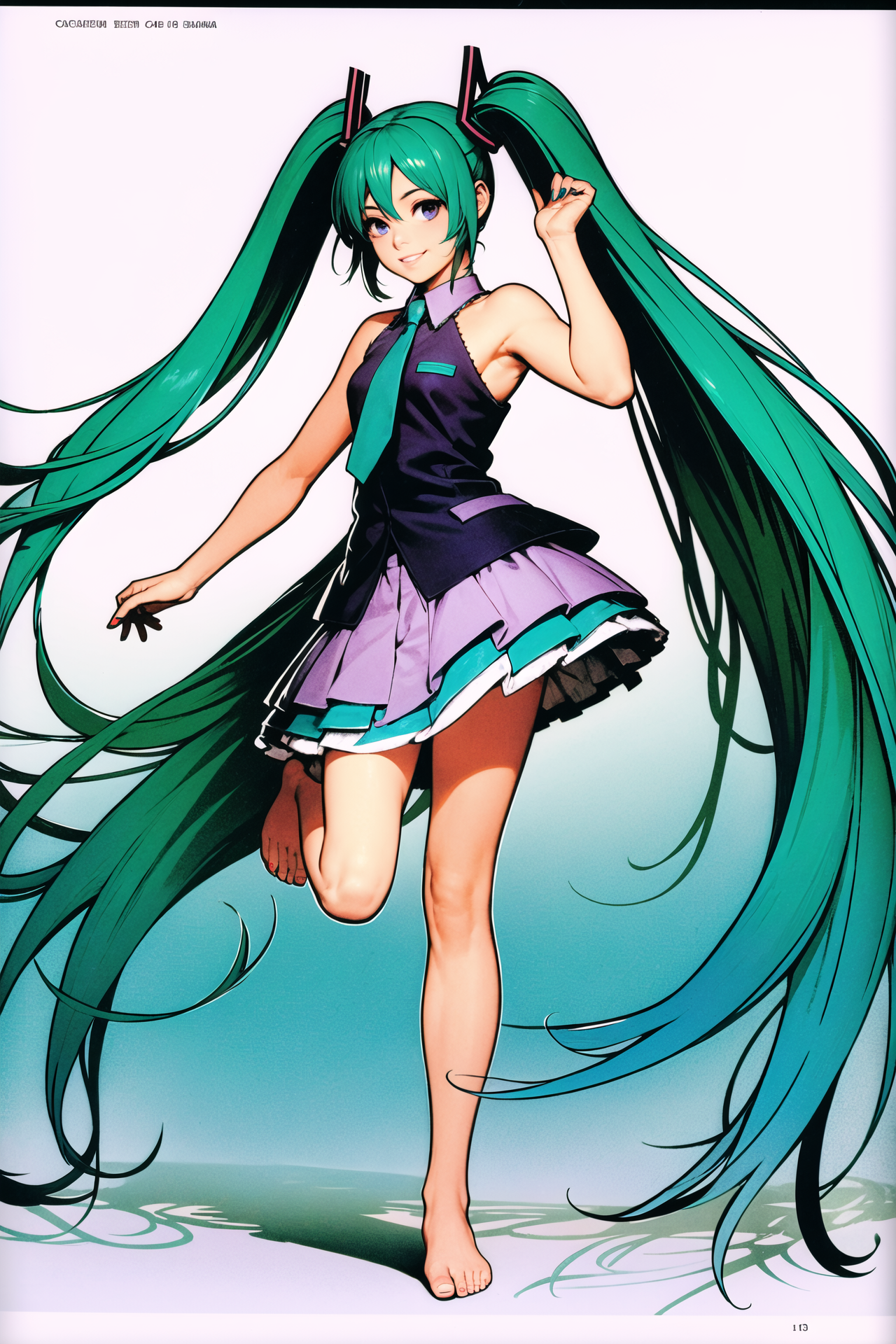 08120-499586260-1girl, long hair, solo, hatsune miku, barefoot, twintails, very long hair, gradient hair, multicolored hair, nail polish, skirt,.png